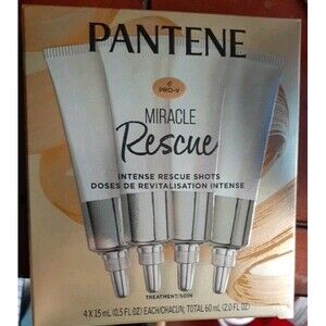Pantene Pro-V Miracle Intense Rescue shots New moisturizing hair treatment nib